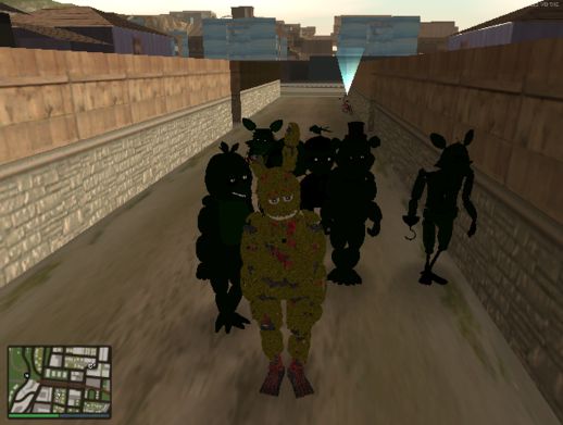 Five Nights at Freddy's 3 Skin Pack
