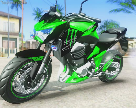 Kawasaki Z800 Monster Energy