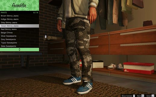 Camo Pants for Franklin