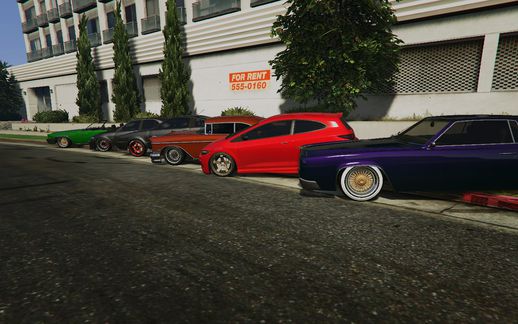 Low suspension for some cars (real lowriders and tuners) 1.0