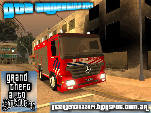 Mercedez Benz Actros Bomberos