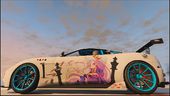 Massacro No Game No Life Itasha Texture