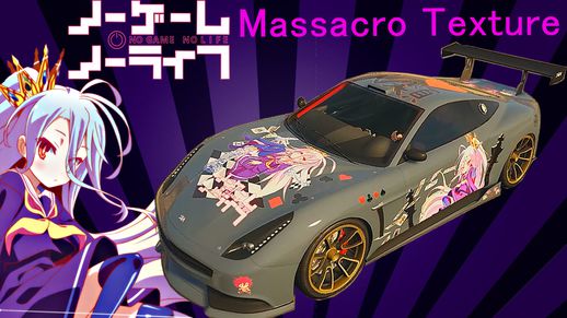 Massacro No Game No Life Itasha Texture