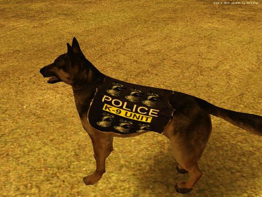 K9 Unit Plus Animated Dog Mod