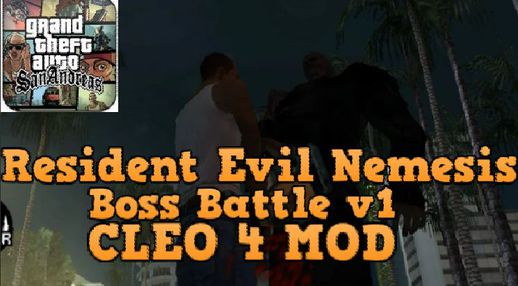 Resident Evil Nemesis Boss Battle v1