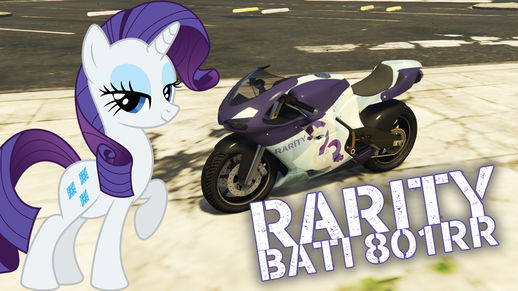 My Little Pony Rarity Bati 801RR