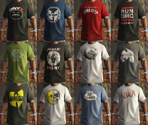 Franklin - Shirts Pack - RAP