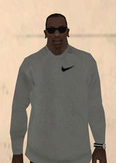 Nike Sweater Gray Black