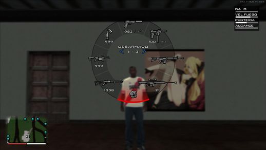 DK's GTA V HUD traducido a Español (beta)