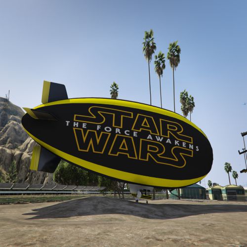 Star Wars the Force Awakens Blimp