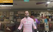 Pink Striped Bodysuit for Trevor 1.0