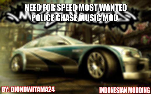 NFS MW Police Chase Music Mod