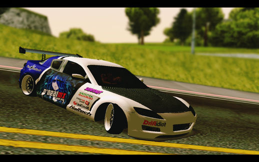 Mazda RX-8 Tuned Black Rock Shooter Itasha