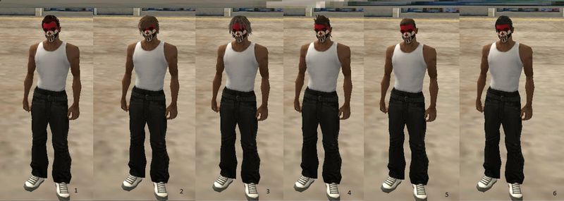 GTA San Andreas GTA V Online Hair Styles Mod - GTAinside.com