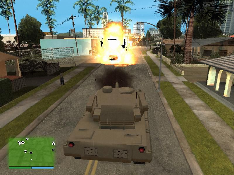 Ubicación De el Tanque de guerra en GTA San Andreas Para Android