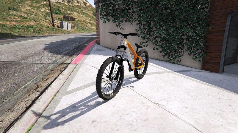 gta 5 downhill mountain biking