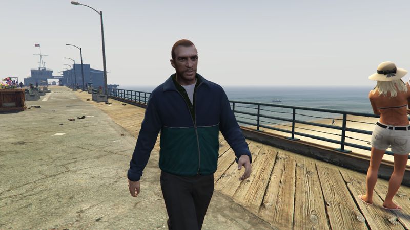 Niko Bellic Gta V Mod