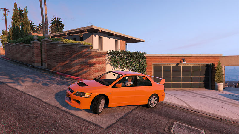 GTA 5 Mitsubishi Lancer Evolution IX Mod