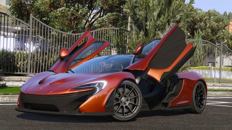 GTA 5 McLaren P1 2014 1.2 Mod - GTAinside.com