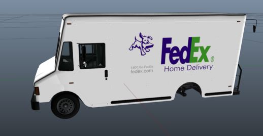 FedEx Home Delivery Boxville Skin