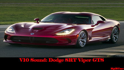 V10 Sound: Dodge SRT Viper GTS