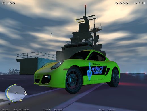 Eli Ayase Porshce Cayman R