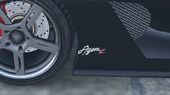 Koenigsegg Agera R Badges for Entity FX