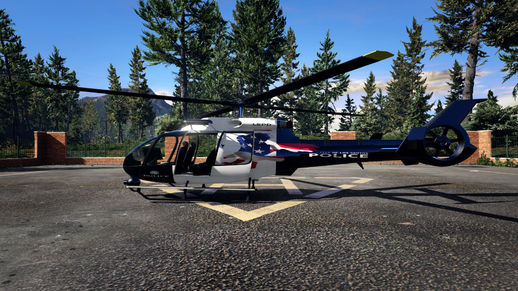 LSPD Frogger Helicopter ( BLACK AND WHITE ) 3.0.0