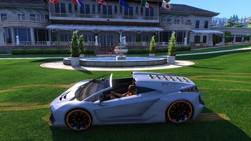 [Second Modding car] Zentorno decapotable ( Lamborghini ) 2015