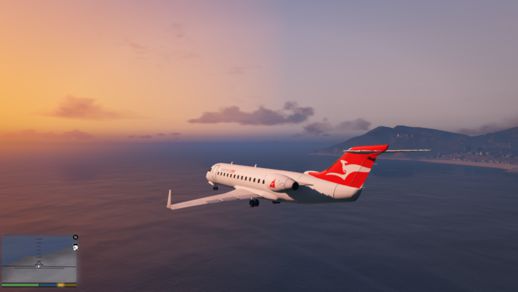 QANTAS Bombardier CRJ200 0.1a