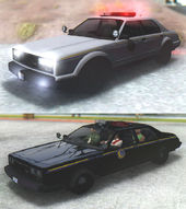 GTA V Albany Esperanto & Police Roadcruiser