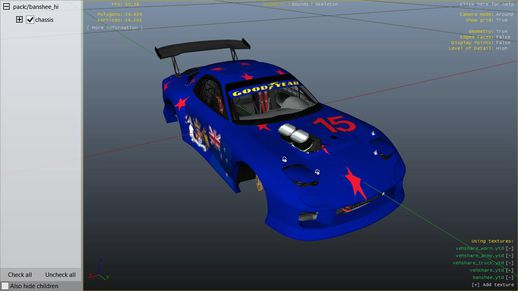 Mazda RX-7 Textures Pack v1.6