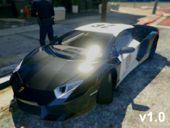 Police Lamborghini Aventador (Add-on) v1