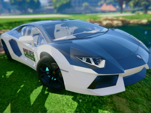 Police Lamborghini Aventador (Add-on) v1