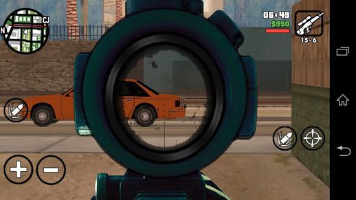 Sniper Scope for GTA SA Version 1.3 