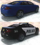 GTA V Vapid Unnamed & Police Interceptor v.2
