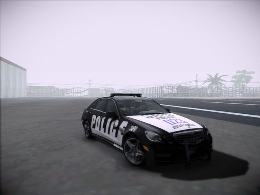 Mercedes Benz E63 ///AMG Police Edition Mod