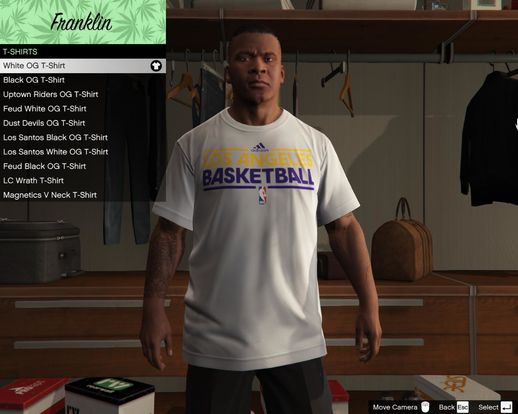 Los Angeles Lakers Practice Shirt for Franklin