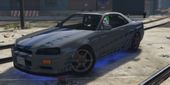 Nissan Skyline R34 Paul Walker (2Fast 2Furious)