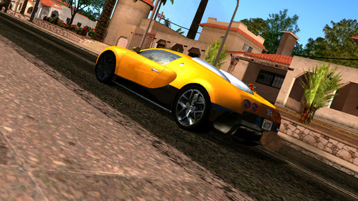 Bugatti Veyron for GTA SA Mobile