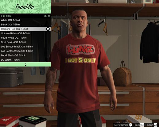 The Luniz Hip Hop T-Shirt for Franklin