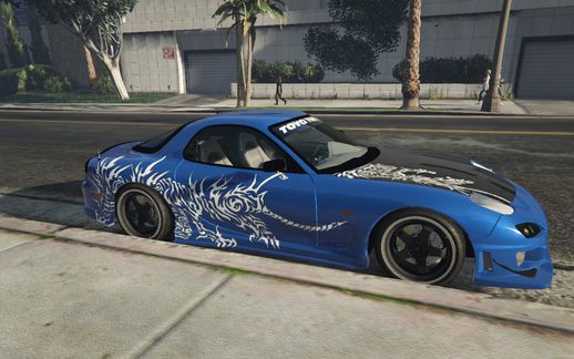 RX-7 Tribal Paintjob