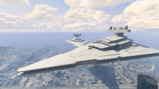 Imperial Star Destroyer Blimp BETA