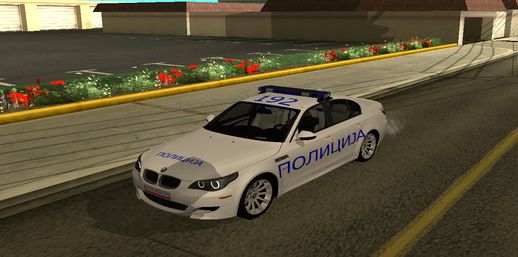 BMW M5 e60 Macedonian Police
