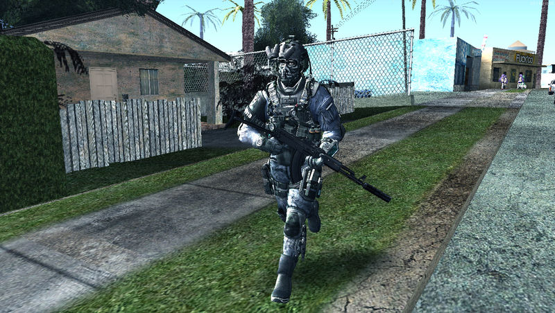 COD MW2 Ghost Ops para GTA San Andreas