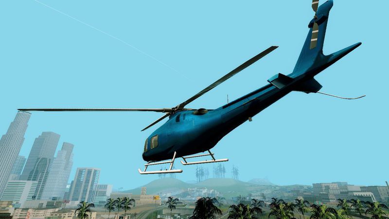 Helicopter A-119 Koala para GTA San Andreas