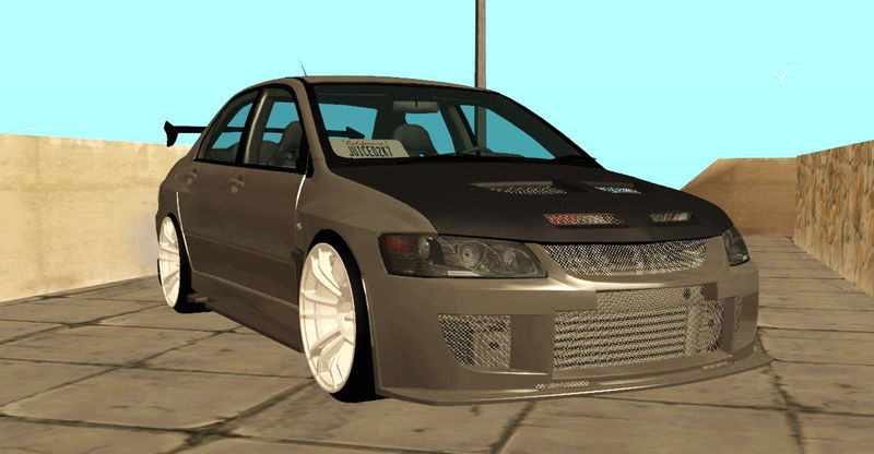 GTA San Andreas Mitsubishi Lancer Evolution v2 Mod