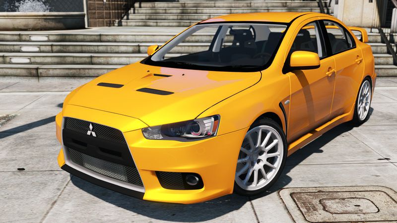 GTA 5 Mitsubishi Lancer Evo X Mod