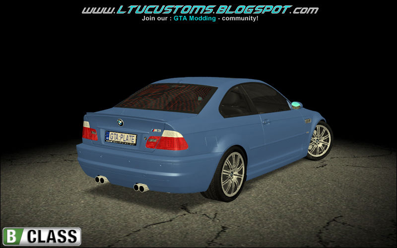 Gta San Andreas 2005 Bmw E46 M3 Stock Mod Gtainside Com