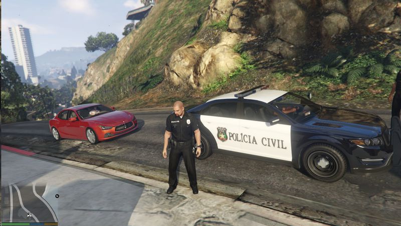 GTA V Carro de Policia Brasileiro 